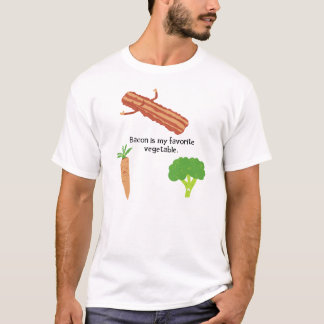 Bacon är min favorit- grönsak tee shirt