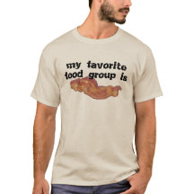 Bacon är min favoritmatgrupp T-shirt