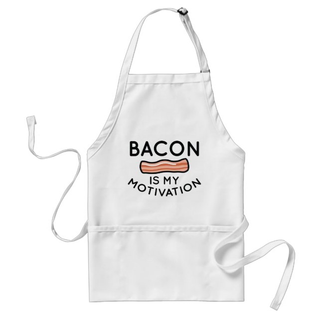 Bacon är min motivation förkläde (Framsidan)