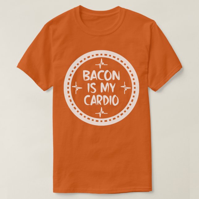 Bacon är mitt ljud 2 t shirt (Design framsida)