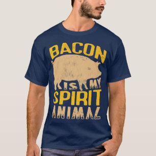 Bacon är mitt spritdjur för ett jordbruk med en "F T Shirt