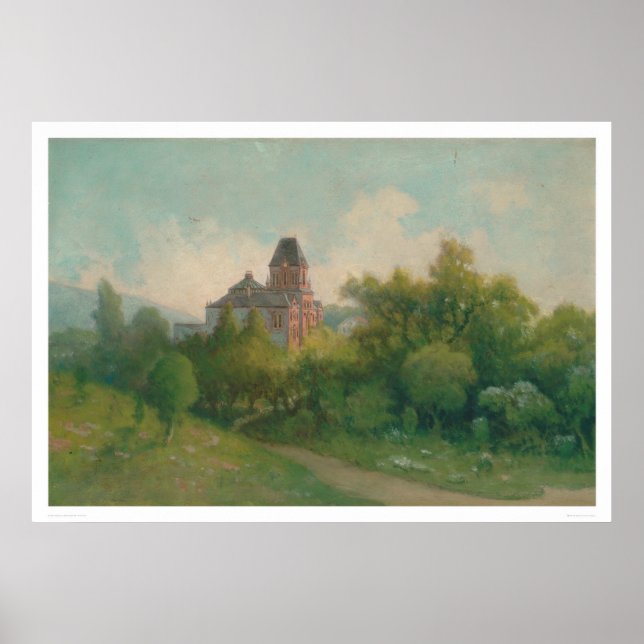 Bacon Art och Bibliotek Byggnad, UC Berkeley (1237 Poster (Framsidan)