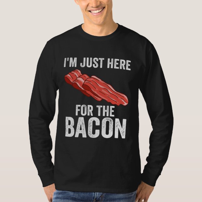 Bacon   Bacon Apparel Pig Pork Humor Men Women  1 T Shirt (Framsida)