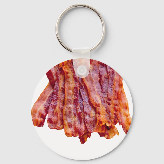 Bacon Bacon Bacon Nyckelring (Framsida)