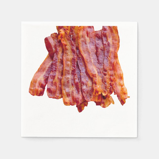 Bacon Bacon Bacon Pappersservett (Framsidan)