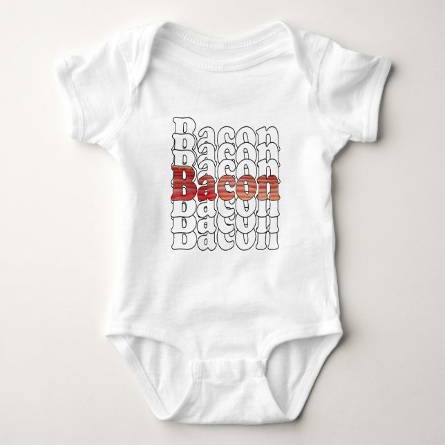 Bacon Bacon Bacon Tee (Framsida)