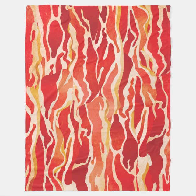 Bacon Blanket Fleecefilt (Framsidan)