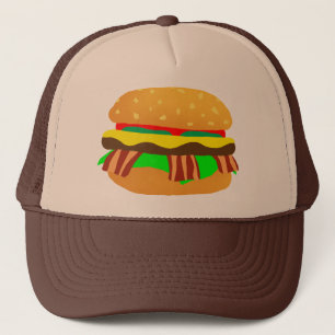 Bacon Cheeseburger Truckerkeps
