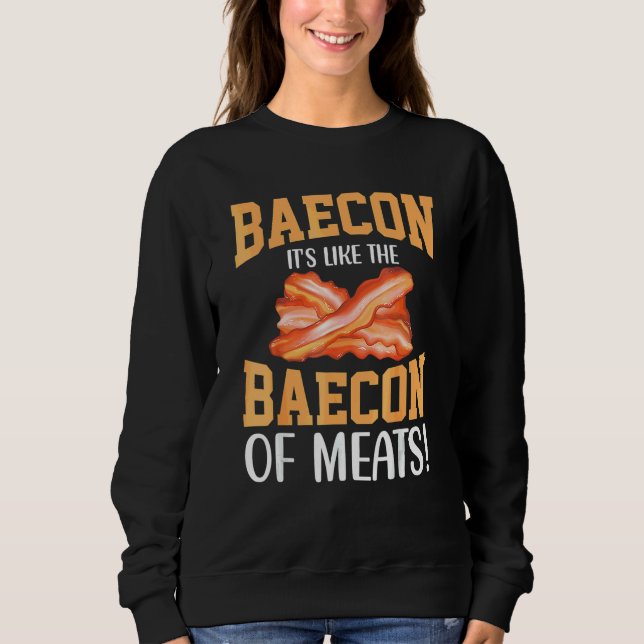 Bacon Det är som Bäkotet av kött  Bacon Kött  D T Shirt (Framsida)