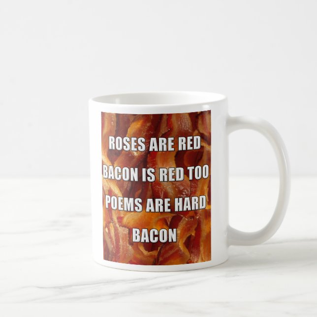 Bacon Dikt Rolig Mugg (Höger)