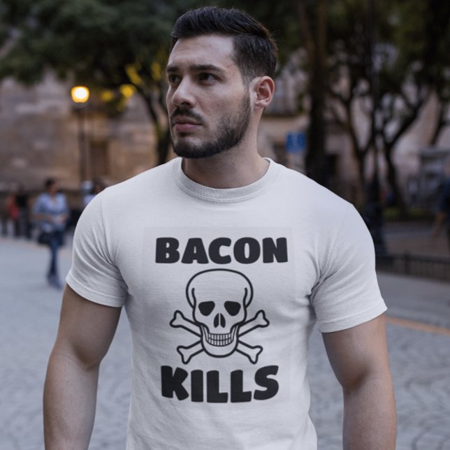 BACON DÖDAS T-SHIRTS (Skapare uppladdad)