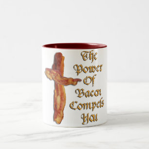 Bacon driver Två-Tonad mugg