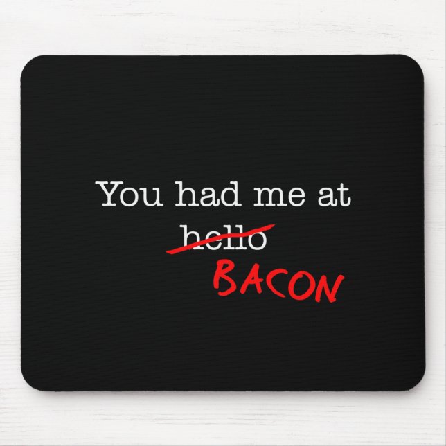 Bacon du hade mig på musmatta (Framsidan)