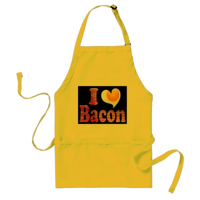 Bacon Egg Älskare Apron Förkläde (Framsidan)