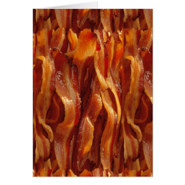 Bacon Fält Forever Decor Hälsningskort (Framsidan)