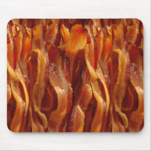 Bacon Fält Yummy Mönster Decor Musmatta