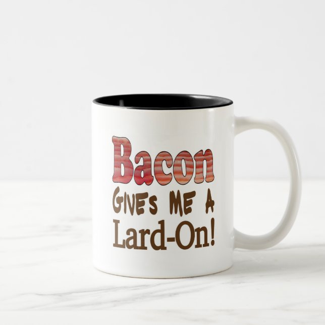 Bacon Fläsk Två-Tonad Mugg (Höger)