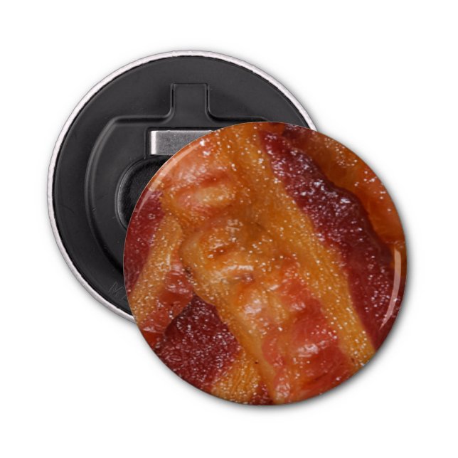 Bacon Flaska-öppningsrundan Flasköppnare (Framsidan)