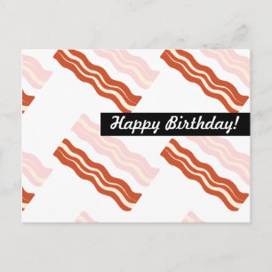 Bacon Födelsedag Alla Tillfällen Personlig Vykort