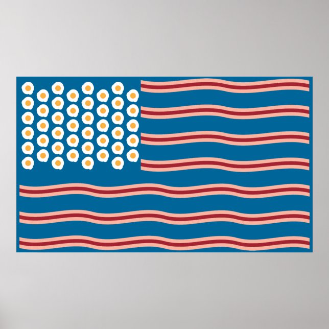 Bacon for US Funny Poster (Framsidan)