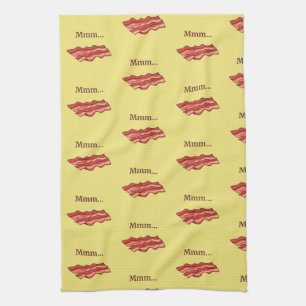 Bacon Funny Kökshandduk