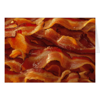 Bacon Hälsningskort