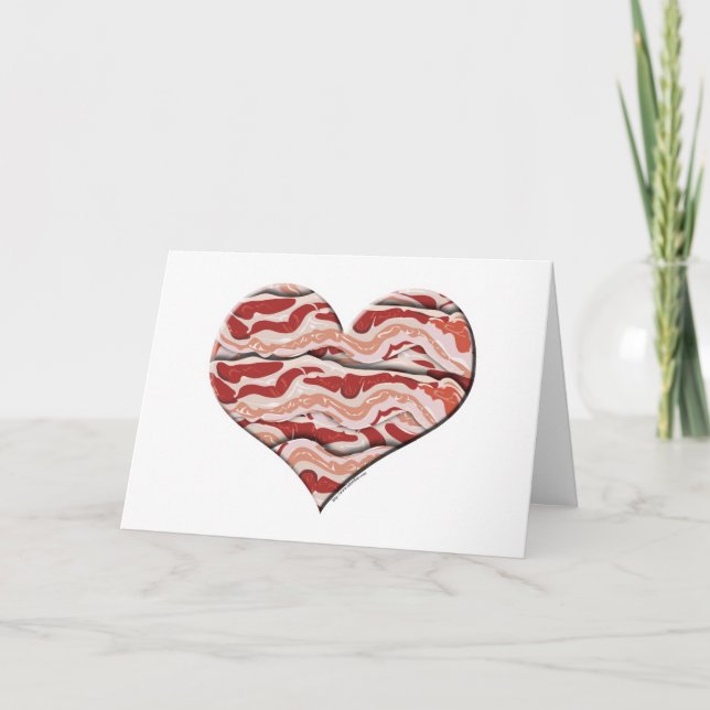 Bacon Hearted Kort (Framsida)