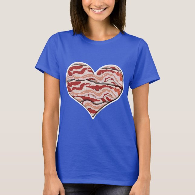 Bacon Hearted Tee (Framsida)