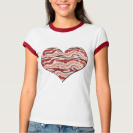 Bacon Hearted Tee Shirt