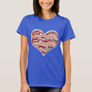 Bacon Hearted Tee Shirt