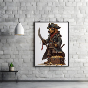 Bacon Ho! Kapten Snuffskägg Återvänder Poster