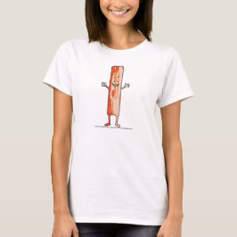 BACON (humorboken) på Light för henne Tee Shirt