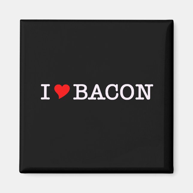 Bacon I Kärlek Magnet (Framsidan)