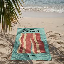 Bacon i Sol Retro Teal Blue