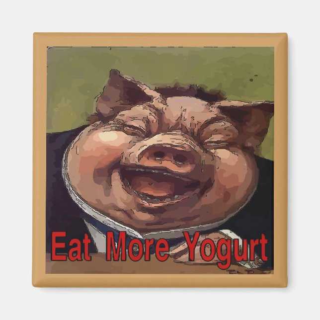 Bacon in Disguise Magnet (Framsidan)