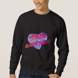 Bacon is Kött Candy Funny Lång Ärmad Tröja