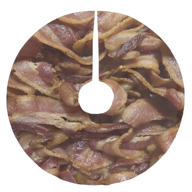 Bacon Julgransmatta Borstad Polyester (Framsidan)