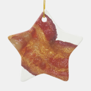 Bacon Julgransprydnad Keramik