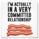 Bacon Kärlek - en allvarlig relation Fototryck (Framsidan)