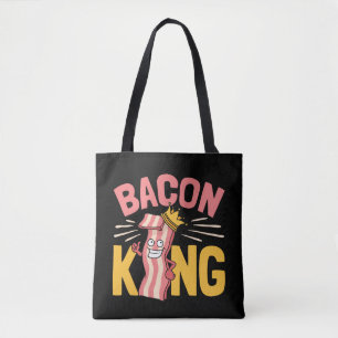 Bacon King Älskare Män Tygkasse