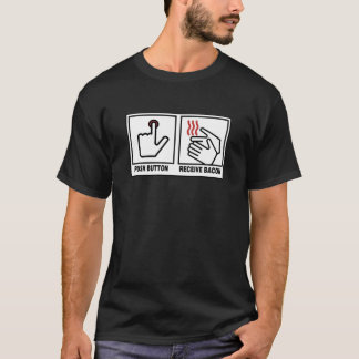 Bacon knäppas utslagsplatsen! tee shirt