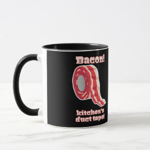 Bacon! Köks näsband! Mugg