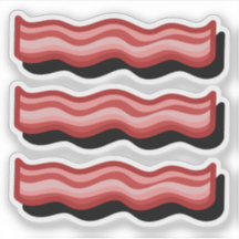 Bacon köttälskare kul retro set