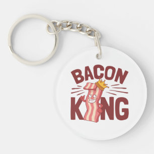 Bacon Kung Kött Älskare ger för manar pojke