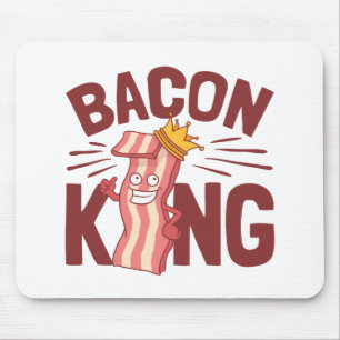 Bacon Kung Kött Älskare ger för manar pojke Musmatta