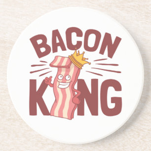 Bacon Kung Kött Älskare ger för manar pojke Underlägg