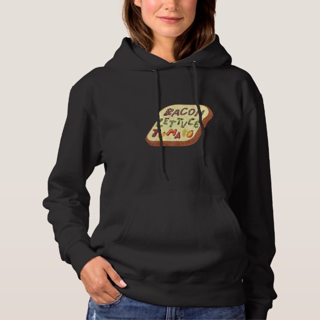 Bacon Lettuce Tomato Blt Sandwich T Shirt (Framsida)