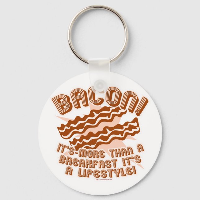 Bacon Lifestyle Nyckelring (Framsida)