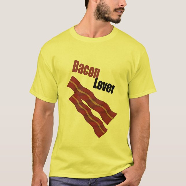 Bacon Lover T-shirt (Framsida)