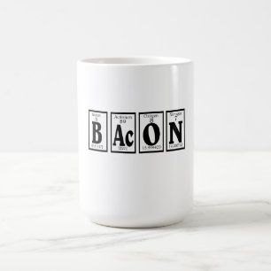 Bacon med ditt kaffe kaffemugg